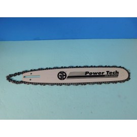POWER TECH 16" BAR & CHAIN 3/8 56DL FOR ECHO HUSQVARNA HOMELITE POULAN DOLMAR MAKITA