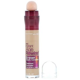 Maybelline Instant Age Rewind Eraser Dark Circles Treatment Concealer, Medium .2 oz (Pack of 3)