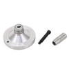 Hand Wheel Crank Handwheel Aluminum Alloy 0‑1mm Scale 80mm Diameter
