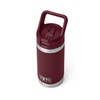 YETI Rambler Jr. 12 oz Kids Bottle, with Straw Cap,