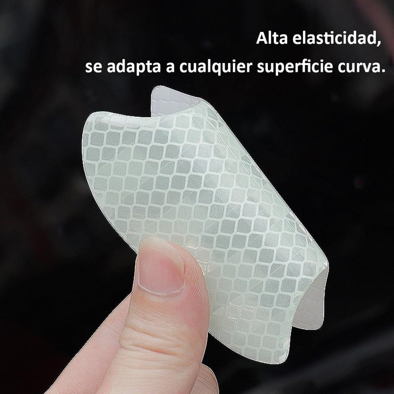 10 Piezas, Pegatinas de Manija de Puerta de Automóvil, Pegatinas
