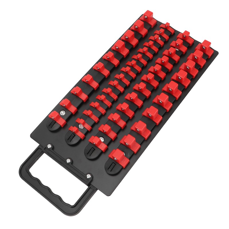 48 Piece Socket Organizer Tray 1/2 Inch X 14 Clips