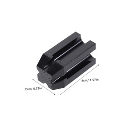 Minkissy 3pcs Eyebrow Pencil Sharpener Dual Makeup Tools for Eyeliner and Lip Liner Blades Compact Design for Easy Handling for Makeup Kits