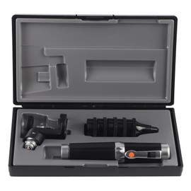 Electric Otoscope Diagnostic Otoscope with LED Light Ear Check Examination Tools Set
