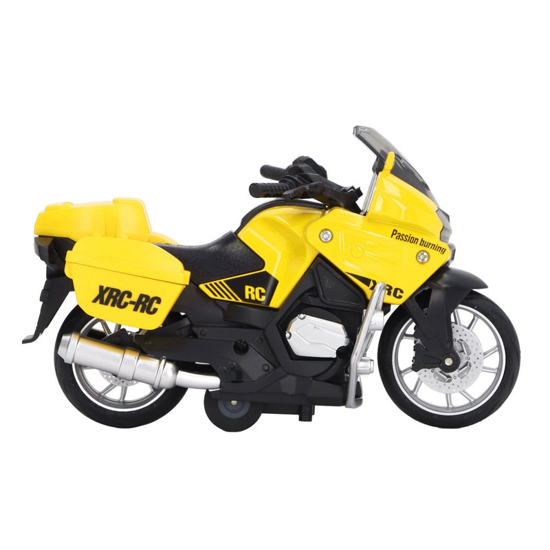 1:16 Scale Motorcycle Toy Alloy Sound Light Educational Portable Motorcycle