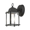Livex Lighting 7506-14 Frontenac 1-Light Outdoor Wall Lantern, Black