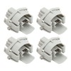 4 Pcs Brake Taillight Socket Bracket 34102 S60 003 License
