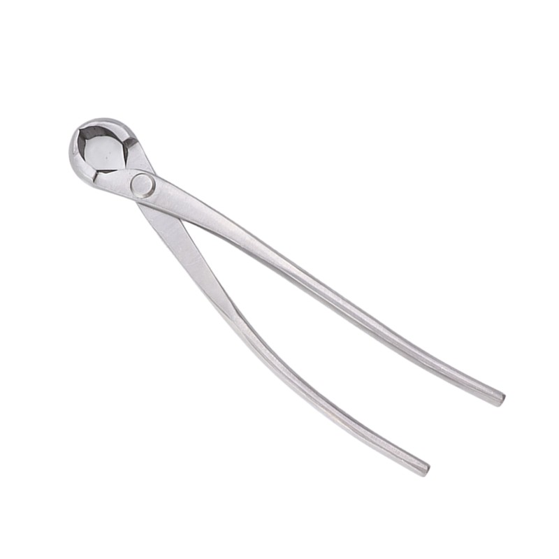 Concave Cutter Chromium Alloy Silver Bonsai Concave Branch Cutter Durable