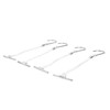 20Pcs Pattern Hooks Hanging Sewing Making Metal Hanger with Rope
