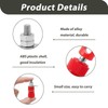 20 pieces 4 mm banana socket, banana plug socket in