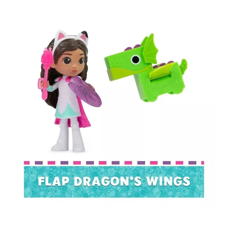 Spin Master Gabbys Dollhouse Set Figuras Gabby La Valiente Y