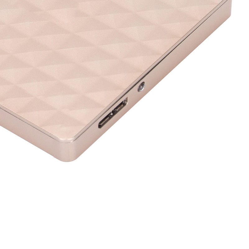 BU KING External Drive 2.5in YD0024 Golden Mobile Hard Disk