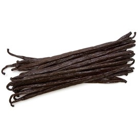 Ugandan Vanilla Beans Whole Grade A Vanilla Pods for Homemade Vanilla Extract, Baking, Ice Cream, Flavoring, & Vanilla Powder (50 Pack)