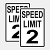 Speed Limit 2 Mph Sign Slow Down Sign 8x12inches Traffic