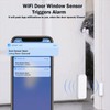 WiFi Door Sensor Window Detector: Smart Window Contact Sensor, Wireless