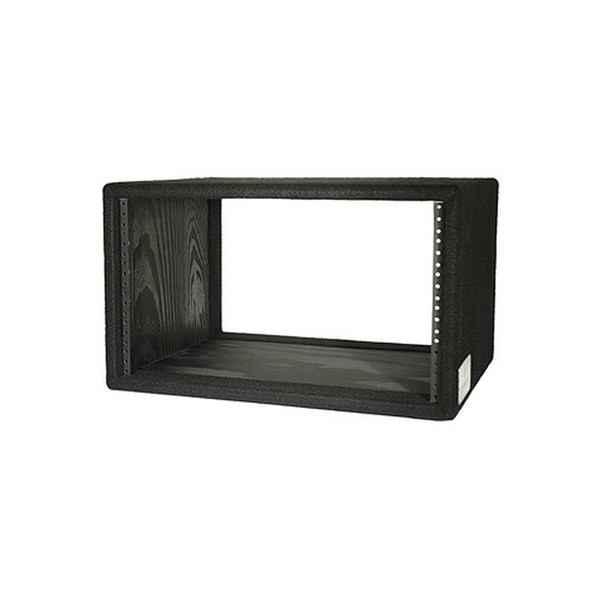 Grundorf SR-0616B Carpet Series Studio Equipment Rack Shell, 6 Space