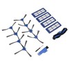 Sweeping Robot Main Side Brush Filter Screen Replacement Kit for