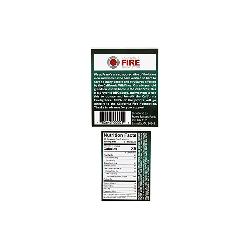 Blakey's Original Firefighters' Barbeque Sauce