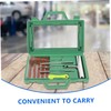 FELTECHELECTR Heavy Duty Tire Repair Kit Puncture Fix Tool for