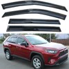 Tape On Side Window Visors Vent Deflectors Rain Guards for
