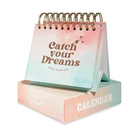 Catchyourdreams Daily Motivational Calendar - Perpetual Flip Calendar with Positive Affirmations to Start Your Day With a Smile - Inspirational Desk Decor for Women Desk Accessories…