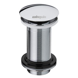 Wirquin 30723416 Brass Quick Clac Basin Waste 100mm without Overflow