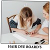 Gogogmee Clear Hair Highlighting Board Durable Hair Foiling Paddle for