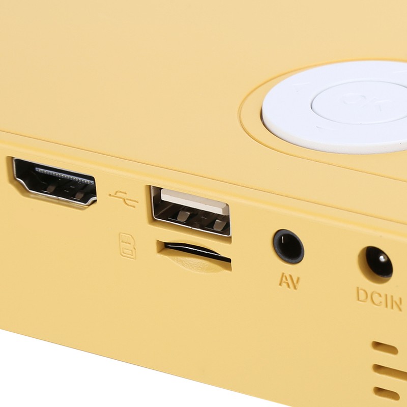 1080p Full High Definition LED Mini Projector Smart Home Cinema