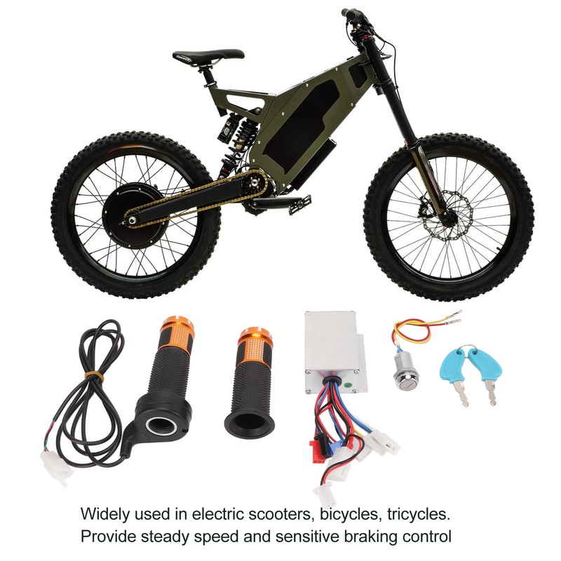 24V 250W Brushed Motor Speed Controller Throttle Grip Power Lock