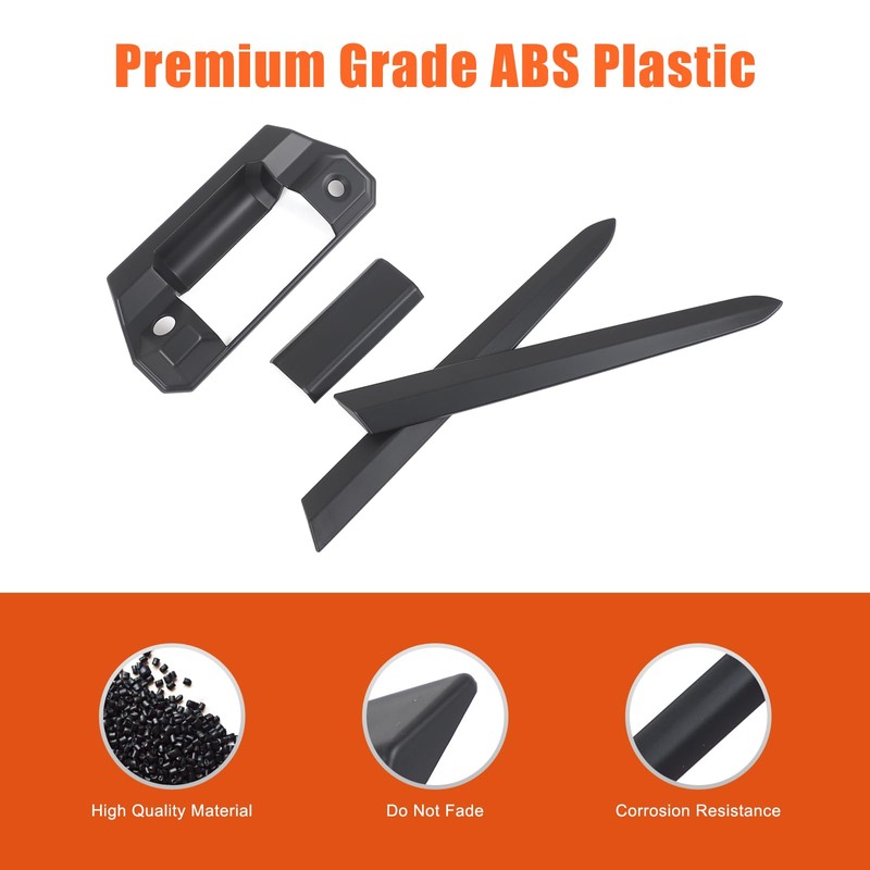 Daeiclru Tailgate Door Handle Trim Cover Compatible with Toyota Tacoma
