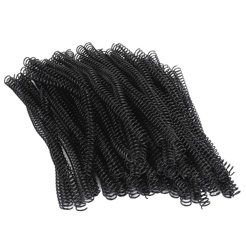 100PCS Binding Spiral 14.3mm Diameter 48 Teeth 4:1 115 Pieces