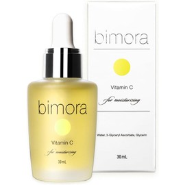 BimoRa 30% Vitamin C Derivative High-Concentration Serum for Skin Irritation, Anti-Aging Care, Pore Care, Acne Treatment, Skin Texture Improvement, Moisturizing, Combination Skin, Oily Skin, Dry Skin, Made in Japan