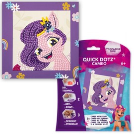 DIAMOND DOTZ My Little Pony Pipp Diamond Painting Kits for Adults - Diamond Art Kits a Relaxing Creative Craft Kit with Dotz Gems