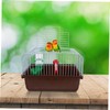 Kisangel Portable Birdcage Parrot Carrier Bird Carrier Travel Cage Portable