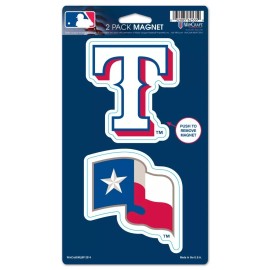Texas Rangers 2 Pack Magnet