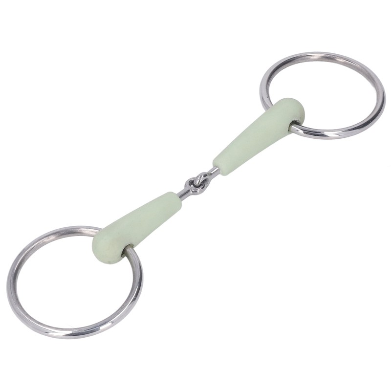130mm Horse Mouth Snaffle with Chain Stainless Steel Horse Bit
