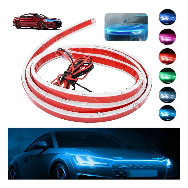 Tira Led Secuencial Luz Diurna Suv Luces Led Para Autos