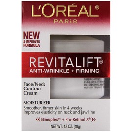 L'Oreal Revitalift Face & Neck Anti-Wrinkle & Firming Moisturizer Day Cream 1.70 oz (Pack of 3)