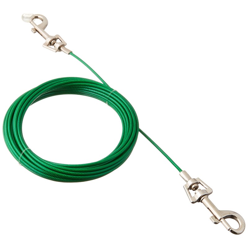 Boss Pet Products Q2220-000-99 Puppy Tie Out Cable 20'