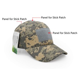UltraKey Military Tactical Operator Cap, Outdoor Army Hat Hunting Camouflage Baseball Cap