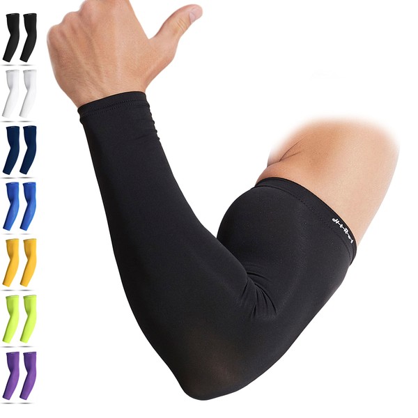 HiRui Mangas de compresión de brazo de enfriamiento de 20-30