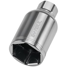 EVRBUL 1 1/16 (27mm) Deep Socket 3/8 Drive ICP Injection Control Pressure Sensor Install Removal Socket Tool Compatible with Ford 7.3L Powerstroke Diesel F250 350 450 550 Superduty 1997-2003