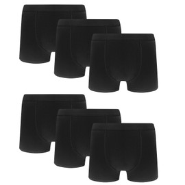 Allxwek Boys Boxer Briefs Size 14-16 Soft Big Kids Youth Cotton Underpants 6 pack, BL 170/176