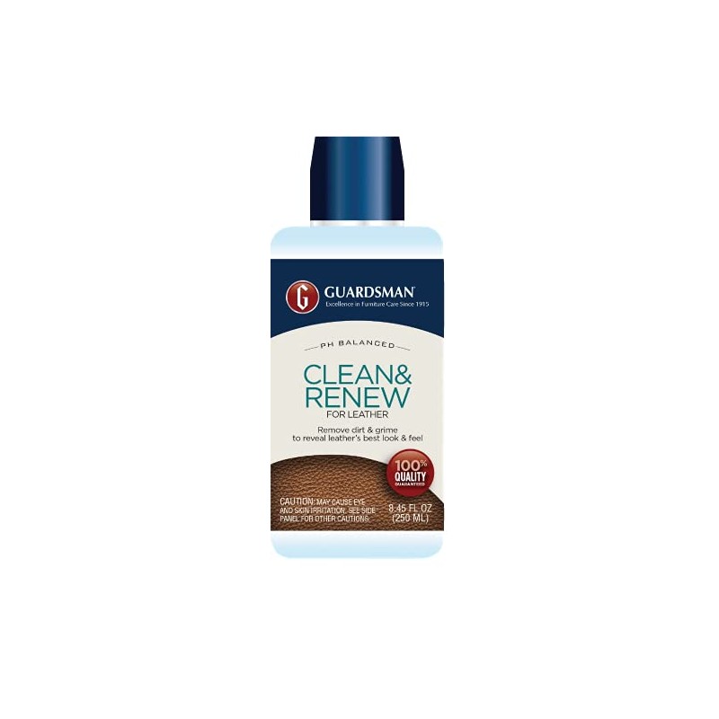 Guardsman Leather Care Bundle: Leather Cleaner and Leather Protector