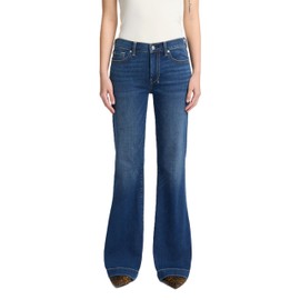 7 For All Mankind Women's B(Air) Tailorless Dojo Wide Leg Trouser Jeans, Medium Melrose