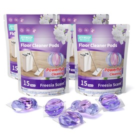 JOYMOOP Floor Cleaner for Mopping, 60 PCS Mopping Solution, Hardwood Floor Cleaner, Works Perfectly with Mop Bucket