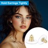 PATIKIL 200 Pcs Earring Backs, Locking Earring Backs Replacements Hypoallergenic