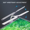 LED Aquarium Light Full Spectrum Clip Fish Tank Light Plants