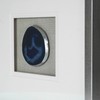 Huji Agate Slice Shadow Box Wall Décor (Blue)