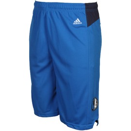 Dallas Mavericks Blue Kids On Court Road Replica Shorts (Kids 4)